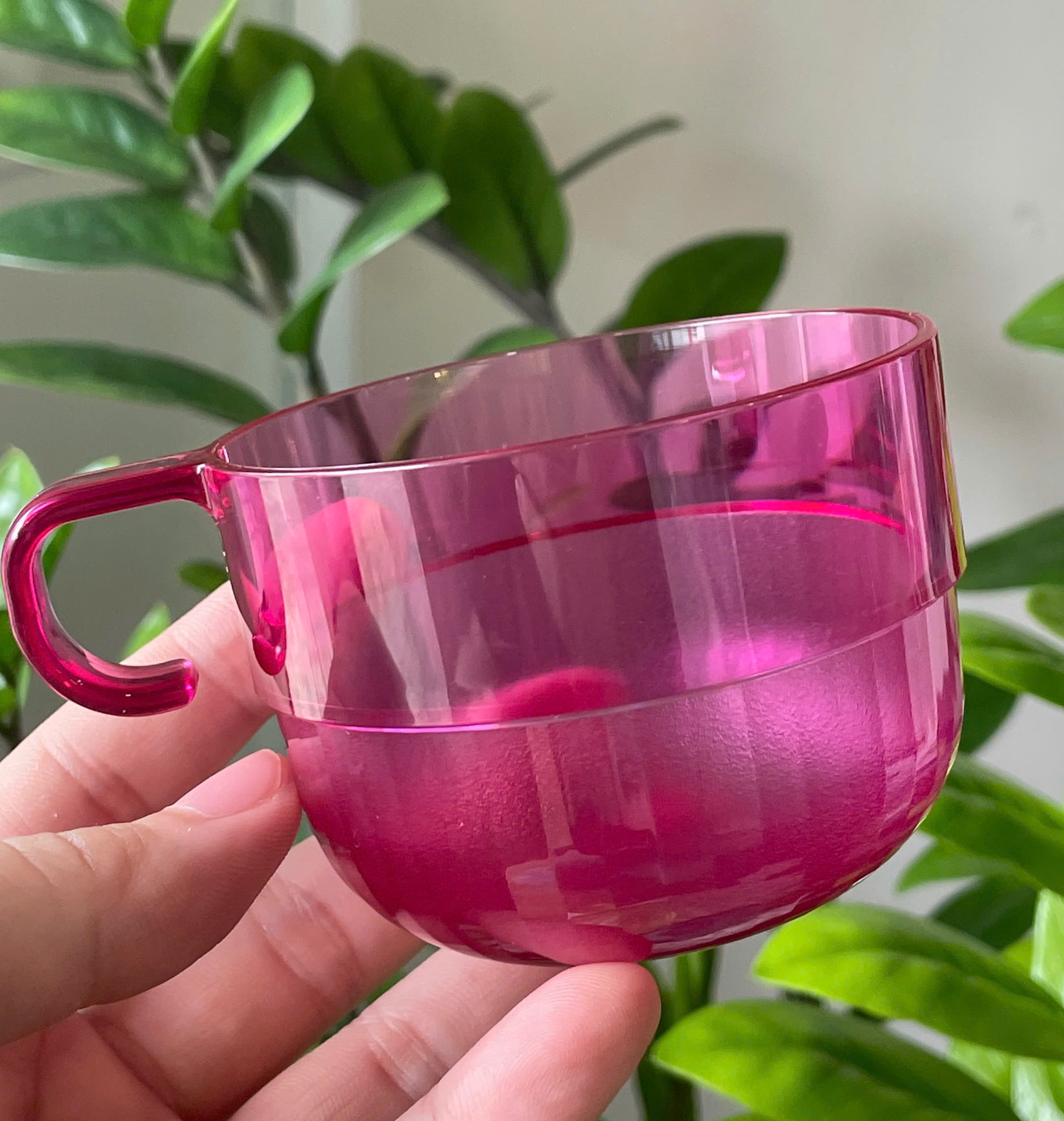 Tuptrung - Cốc Tupperware 190ml - màu vàng