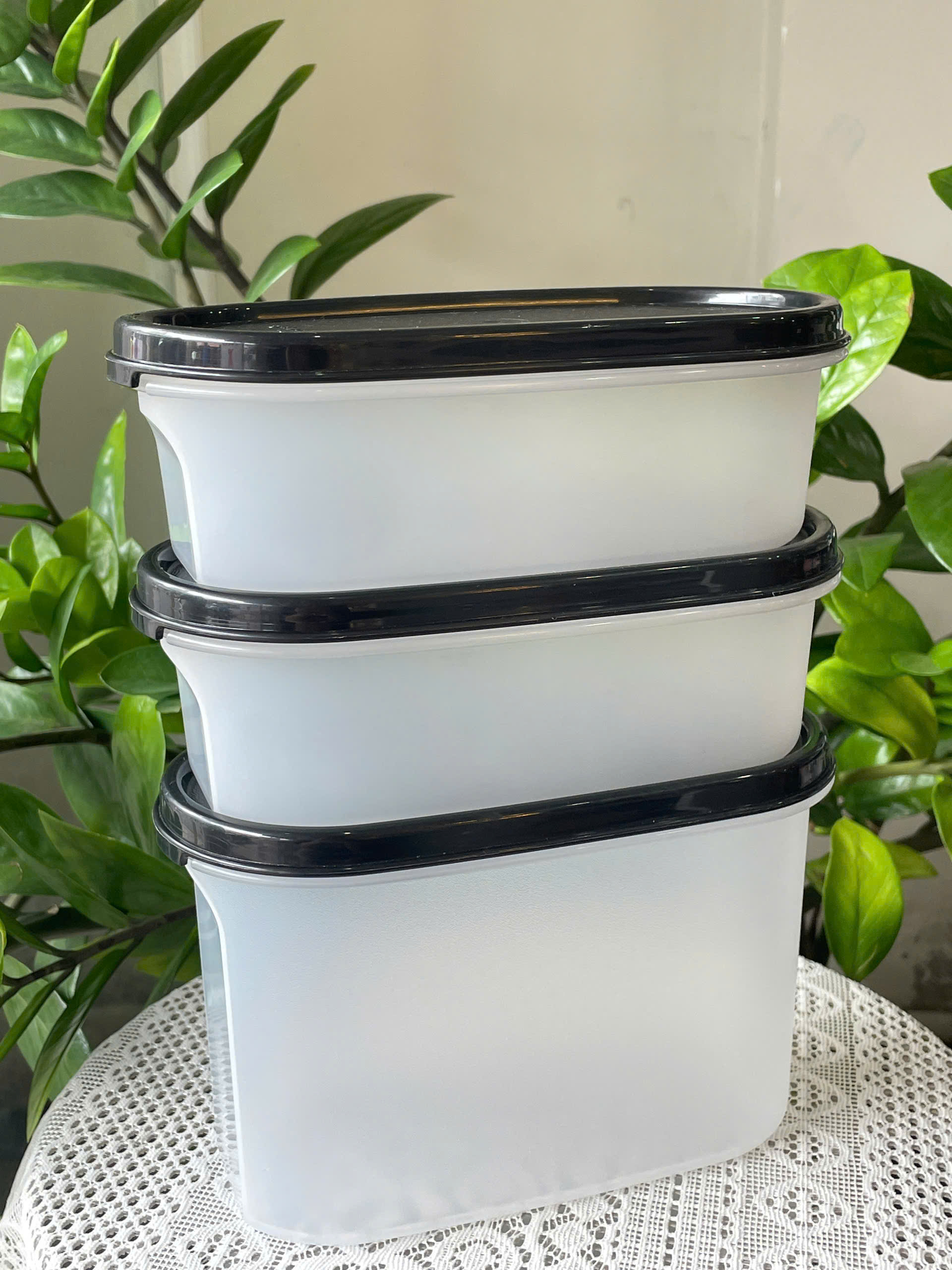 Bộ Hộp Tupperware Kệ Bếp Modular Kitchen Mates Starter (4 hộp)
