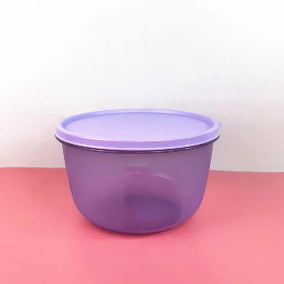 Tuptrung - Hộp Bowl tròn tươi mát Tupperware gồm hộp 1L + 1.5L + 2L