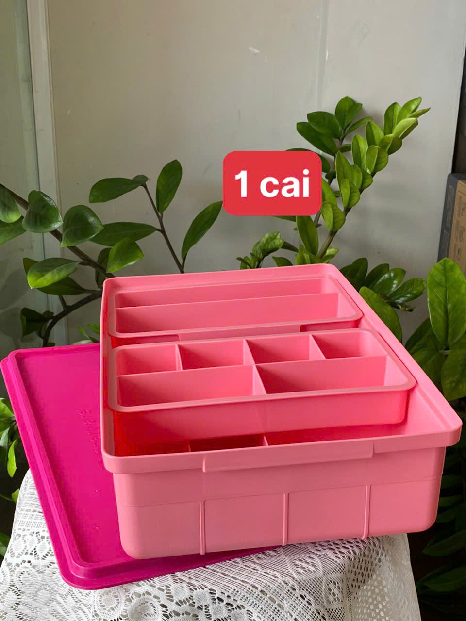 Tupmalay - Hộp đựng đa năng thực phẩm hoặc đồ dùng 4.4L - 2 tầng - Hobby Keeper 4.4L