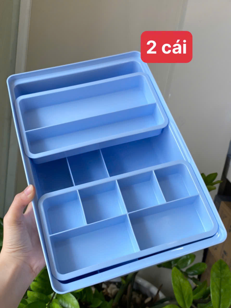 Tupmalay - Hộp đựng đa năng thực phẩm hoặc đồ dùng 4.4L - 2 tầng - Hobby Keeper 4.4L