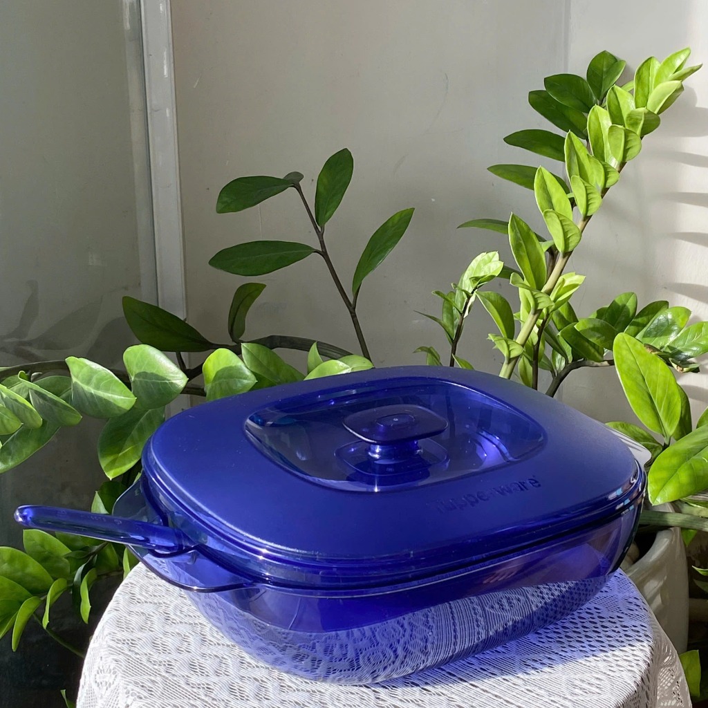 Tupmalay Tô Cơm Clear Bowl Kèm Vá Nắp Thân Trong