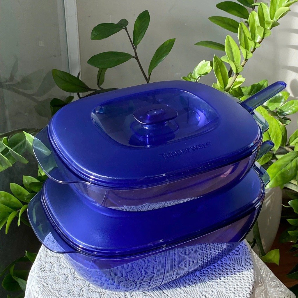 Tupmalay Tô Cơm Clear Bowl Kèm Vá Nắp Thân Trong