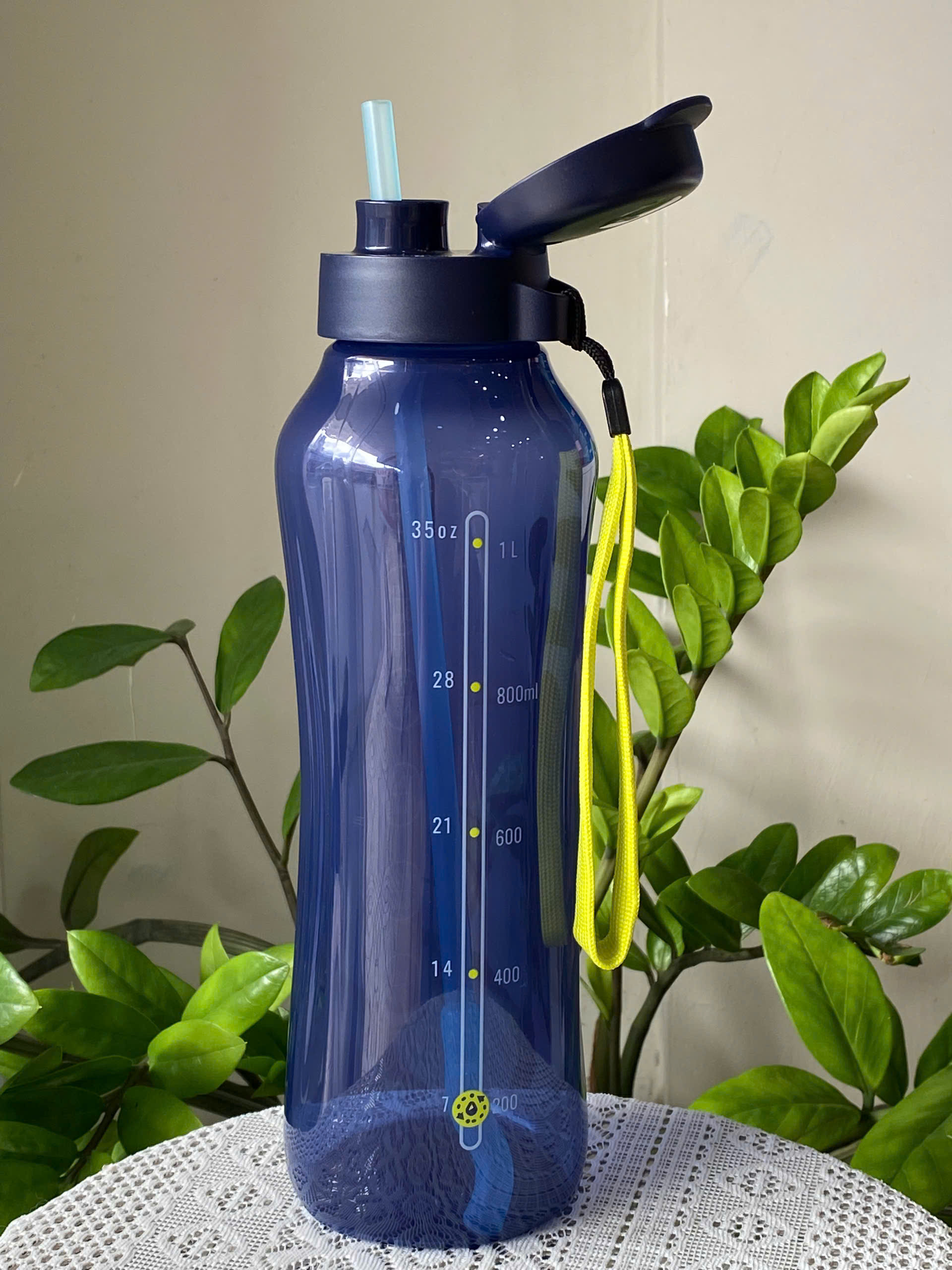 Tupmalay - Bình Nước Eco 1.2L Có Ống Hút