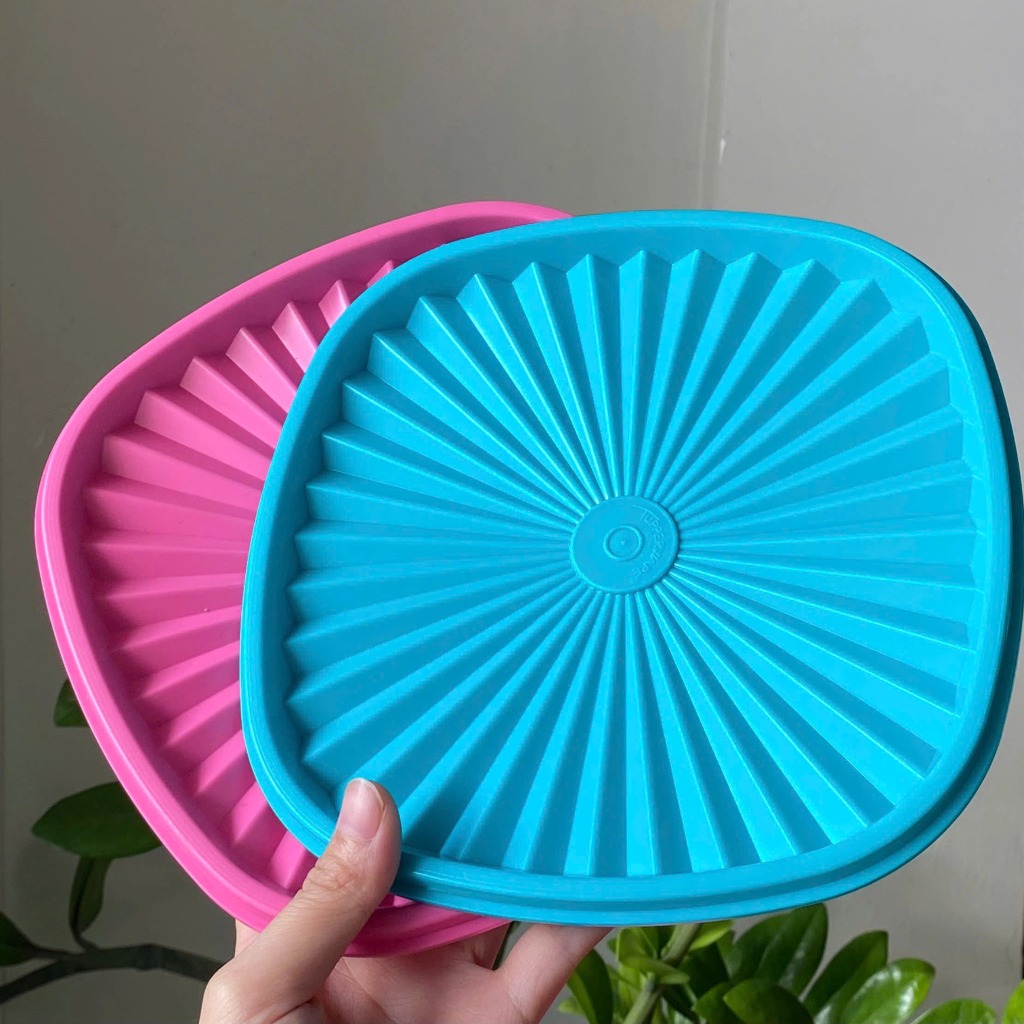 Tupmalay Hộp Servelier Bowl Mát Nắp Vân Sọc One touch 1.5L