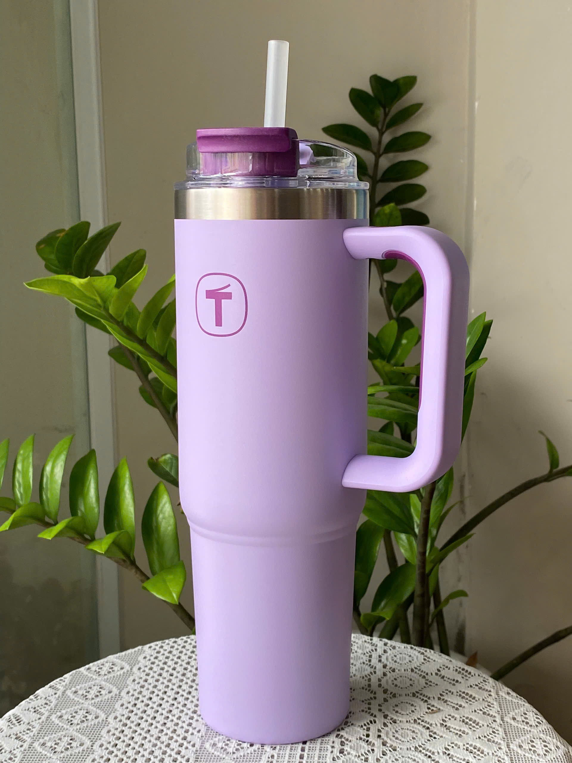 Ly Giữ Nhiệt Tupperware Big T 660ml / 1.1L - Có Ống Hút - Tupperware Trung Chính Hãng