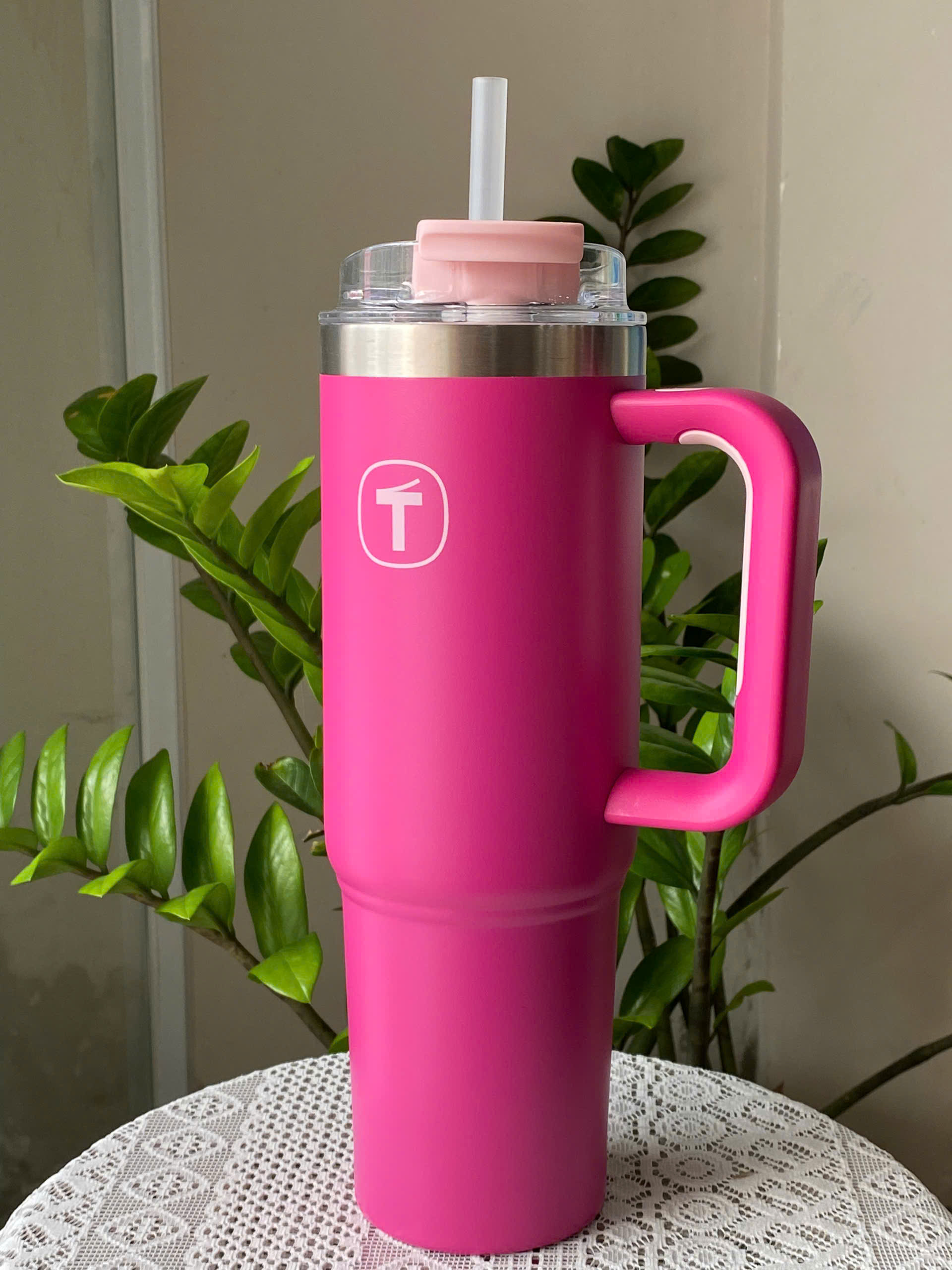 Ly Giữ Nhiệt Tupperware Big T 660ml / 1.1L - Có Ống Hút - Tupperware Trung Chính Hãng