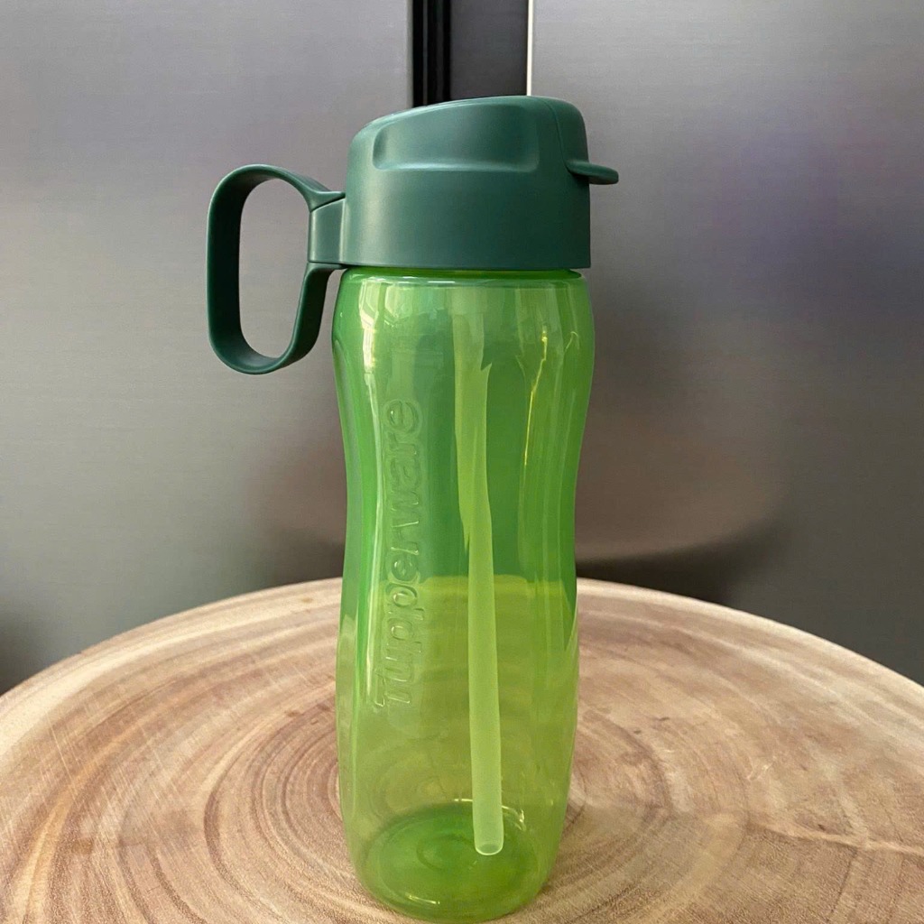 Bình Nước Tupperware Eco  Gen II 500ml - Có Ống Hút - Tupperware Malaysia Chính Hãng