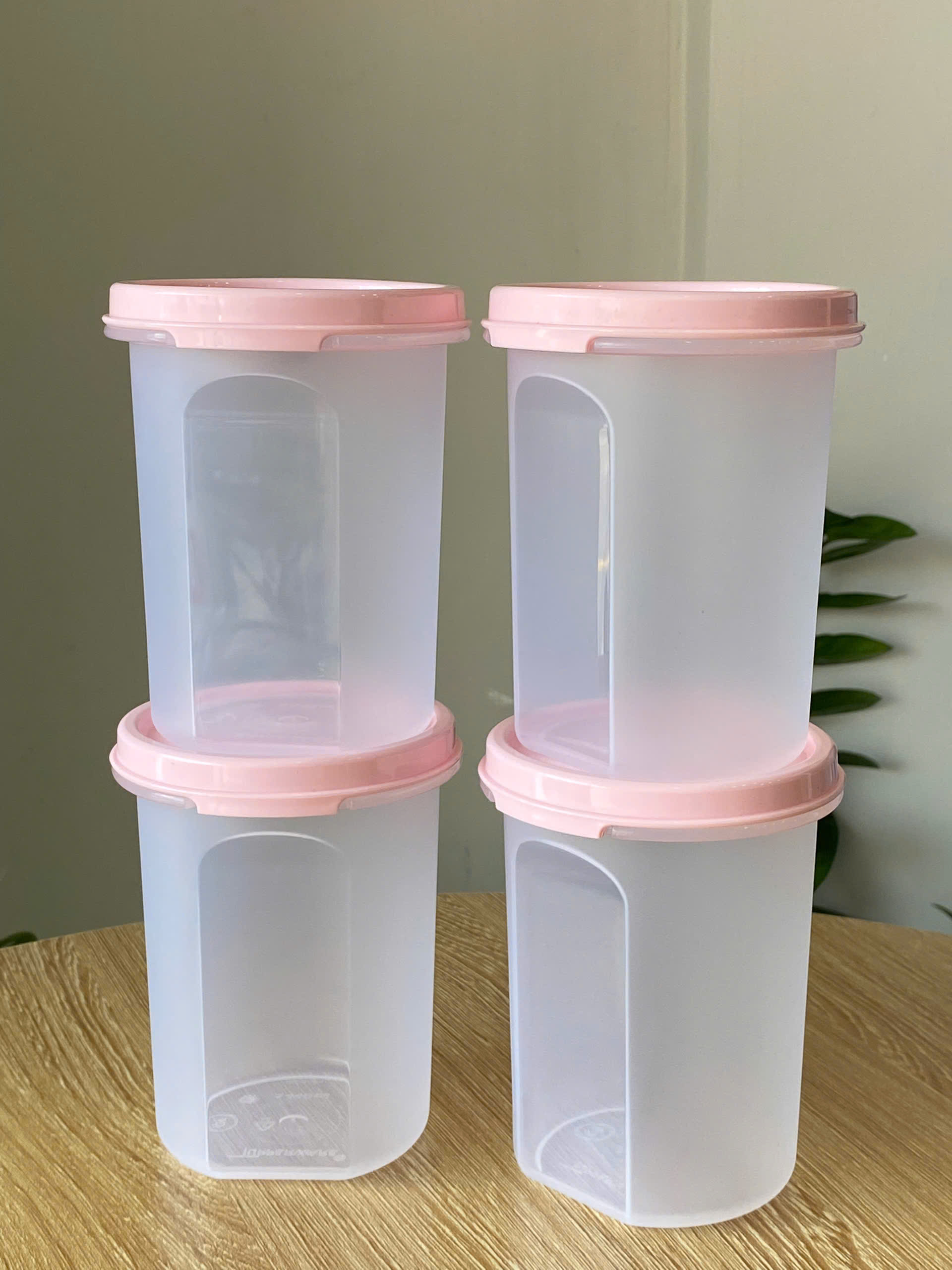 Tupmalay - Hộp 440ml Hình Trụ Tupperware Modular Mates