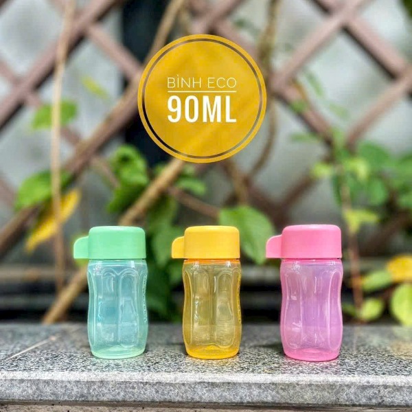 Bình Tupperware Eco 90ml - Nắp Vặn - Tupperware Trung Chính Hãng