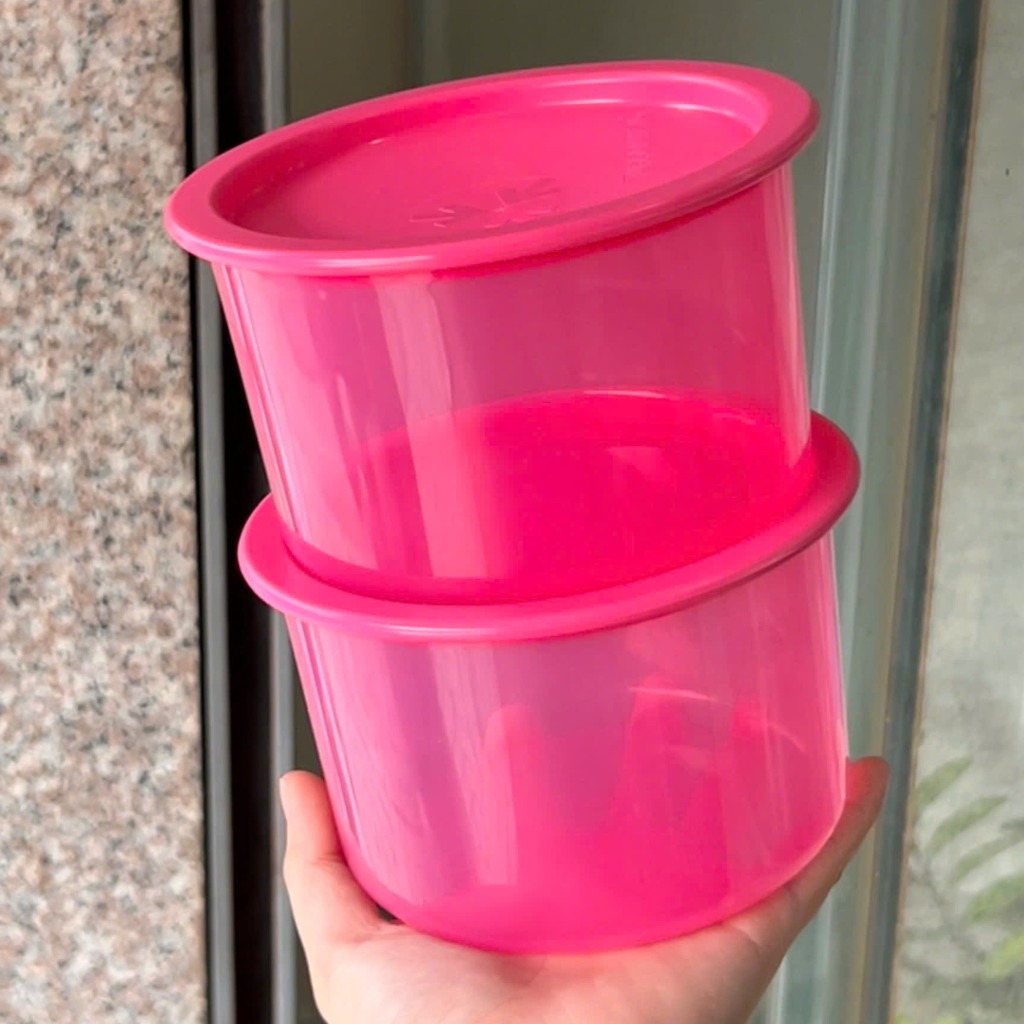 Hộp Tupperware Trữ Mát One Touch 600ml - Đóng Hộp 1 Ấn - Tupperware Malaysia Chính Hãng