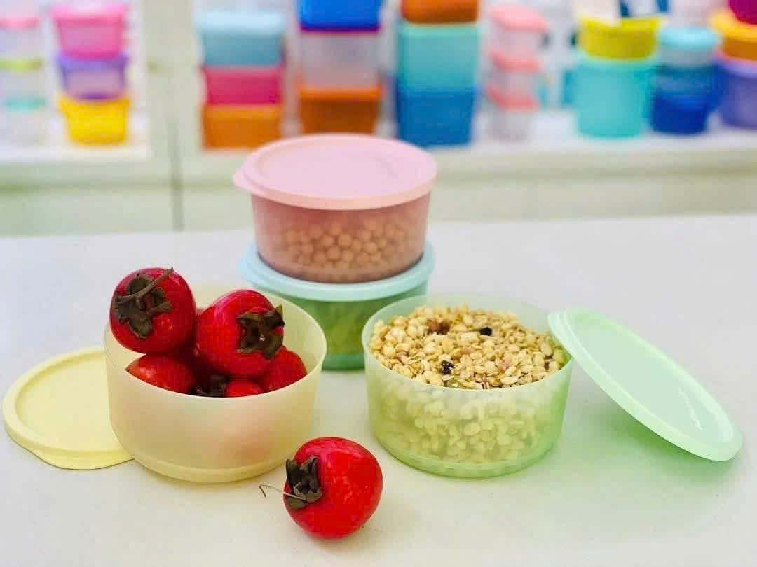 Bộ 8 Hộp Tupperware Trữ Đông 650ml + Trữ Mát 530ml Modular - Tupperware Trung Chính Hãng