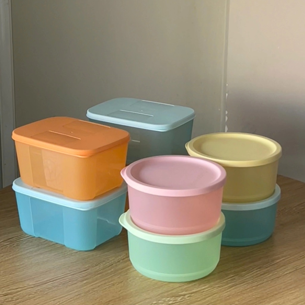 Bộ 8 Hộp Tupperware Trữ Đông 650ml + Trữ Mát 530ml Modular - Tupperware Trung Chính Hãng