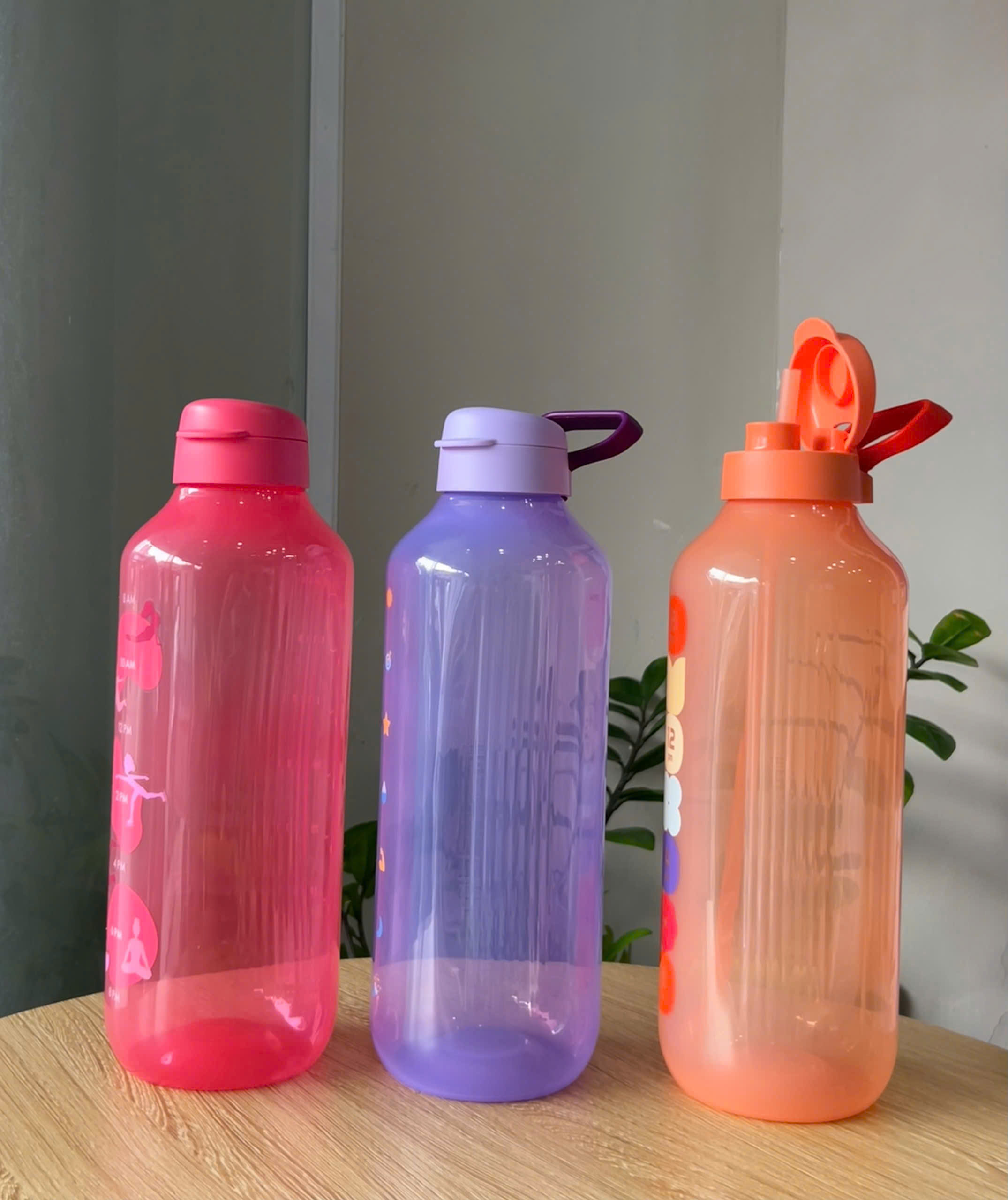 Tupmalay - Bình Nước Eco 1.2L / 2L Có Ống Hút