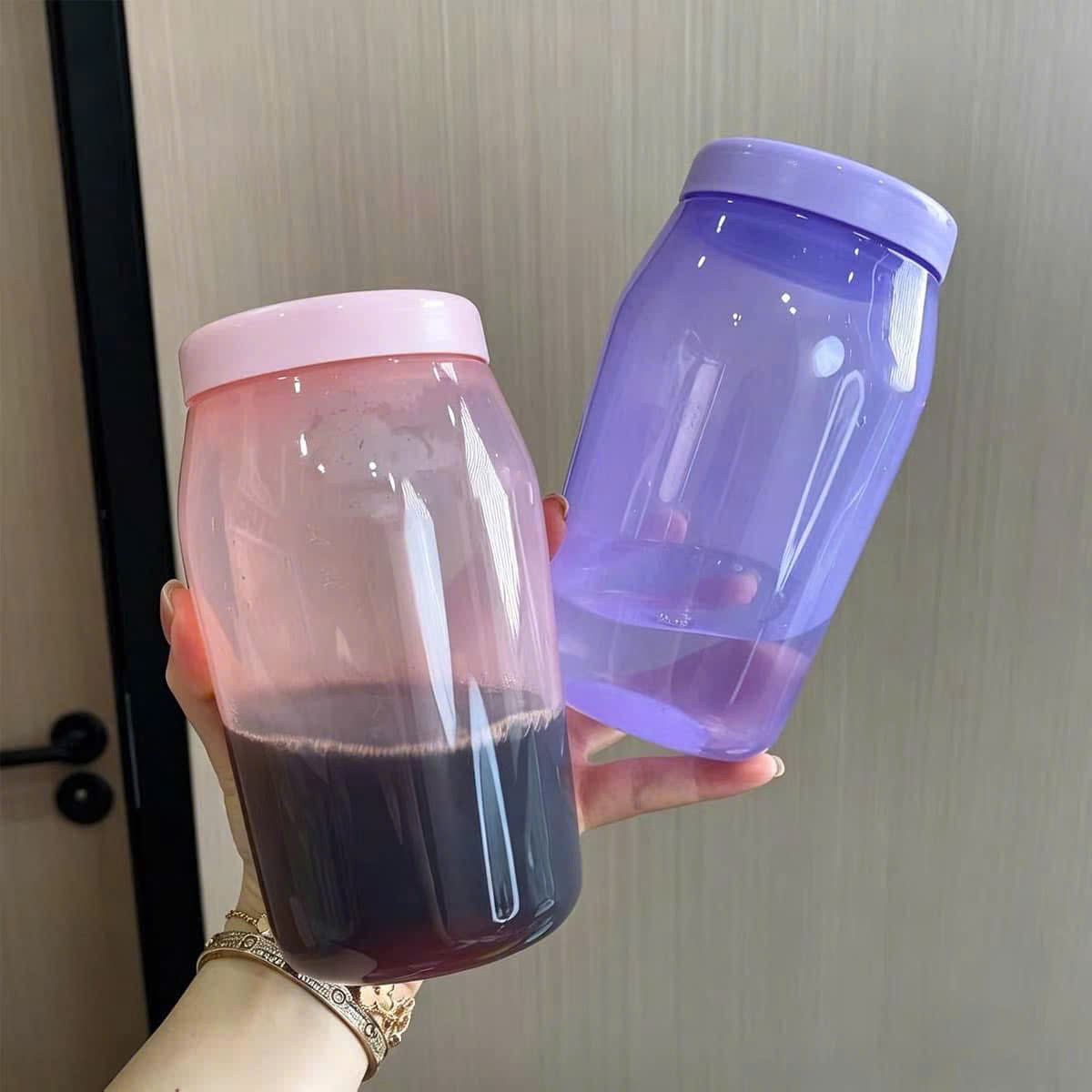 Hộp / Bình Jar đựng trà sữa, nước uống, gia vị...