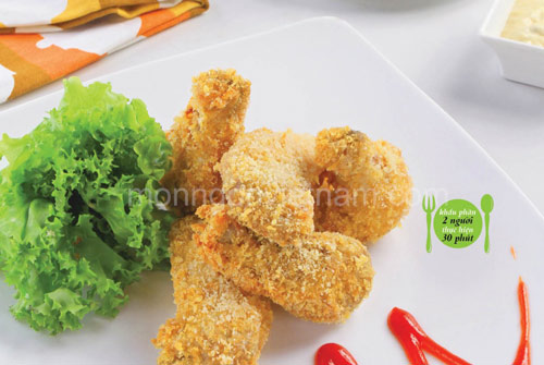 Gà Rán Phô Mai