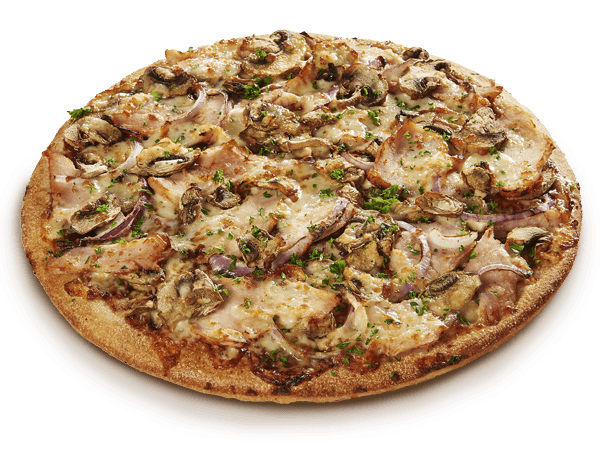 Pizza Gà Nấm ( Chicken and Mushrooms pizza)