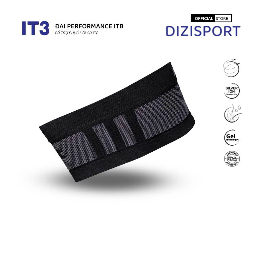OS1st | Bó Nén Bổ Trợ Cơ ITB IT3 - Black