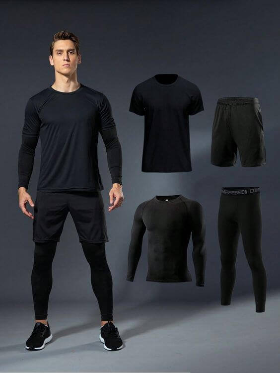 Quần gym nam dáng dài mới nhất 2024