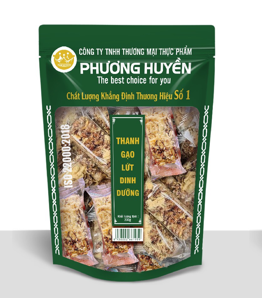 Thanh Gạo Lứt Dinh Dưỡng 230g