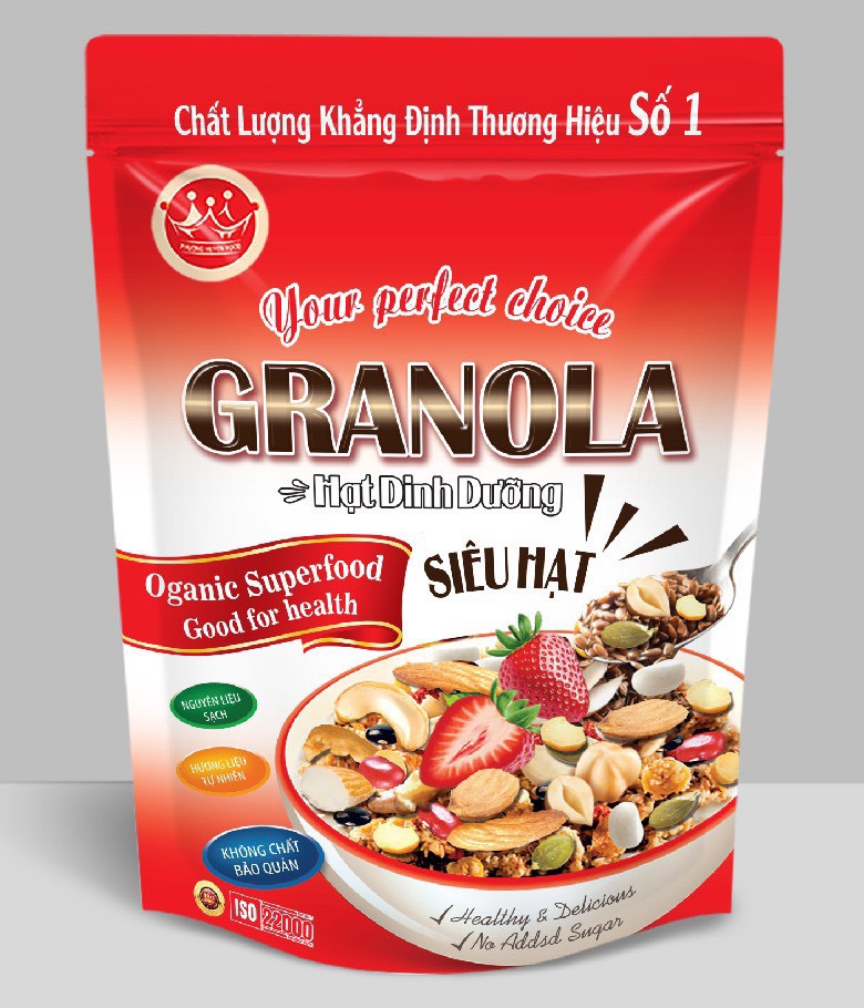 Granola siêu hạt 400g