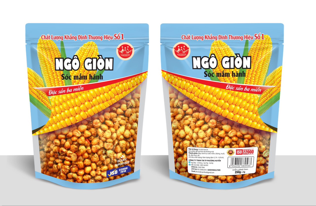 Ngô Gion sóc mắm hành 250g