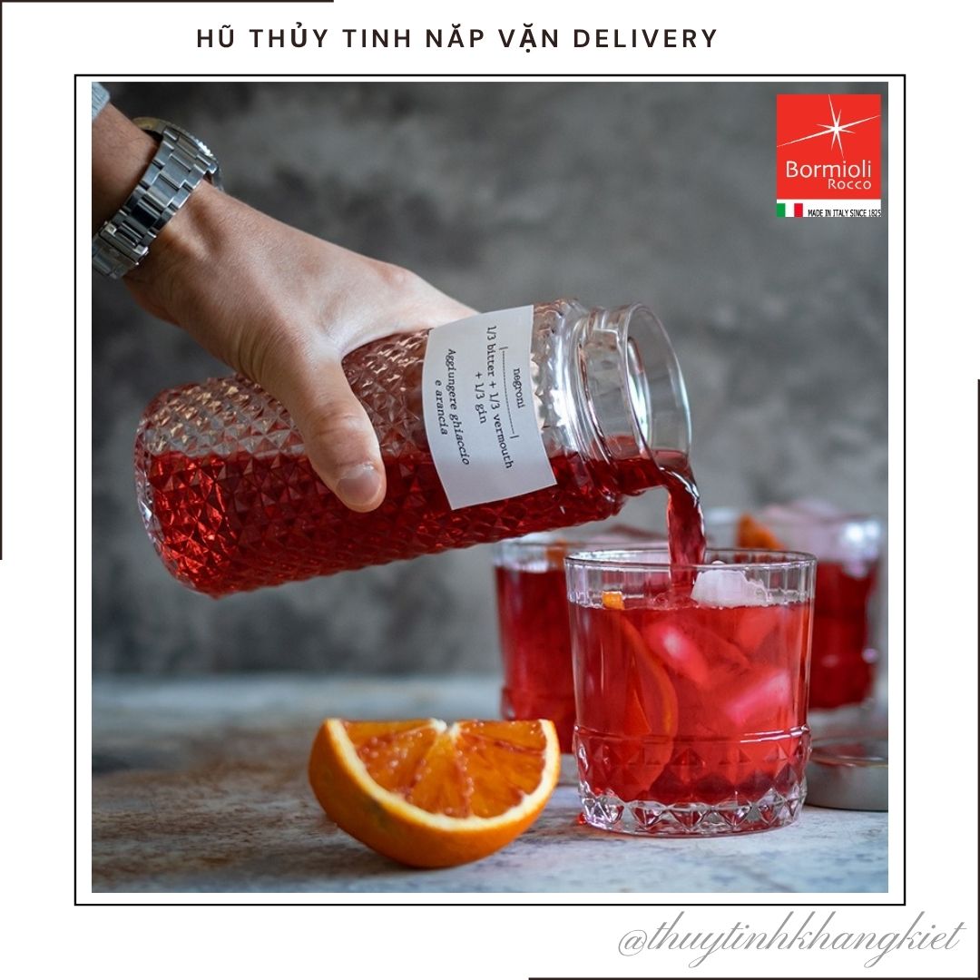 Hu thuy tinh nap van Delivery 700ml