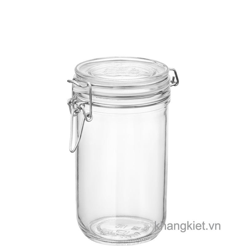 hu thuy tinh nap cai kin hoi fido than tron cao 750ml bormioli rocco italy