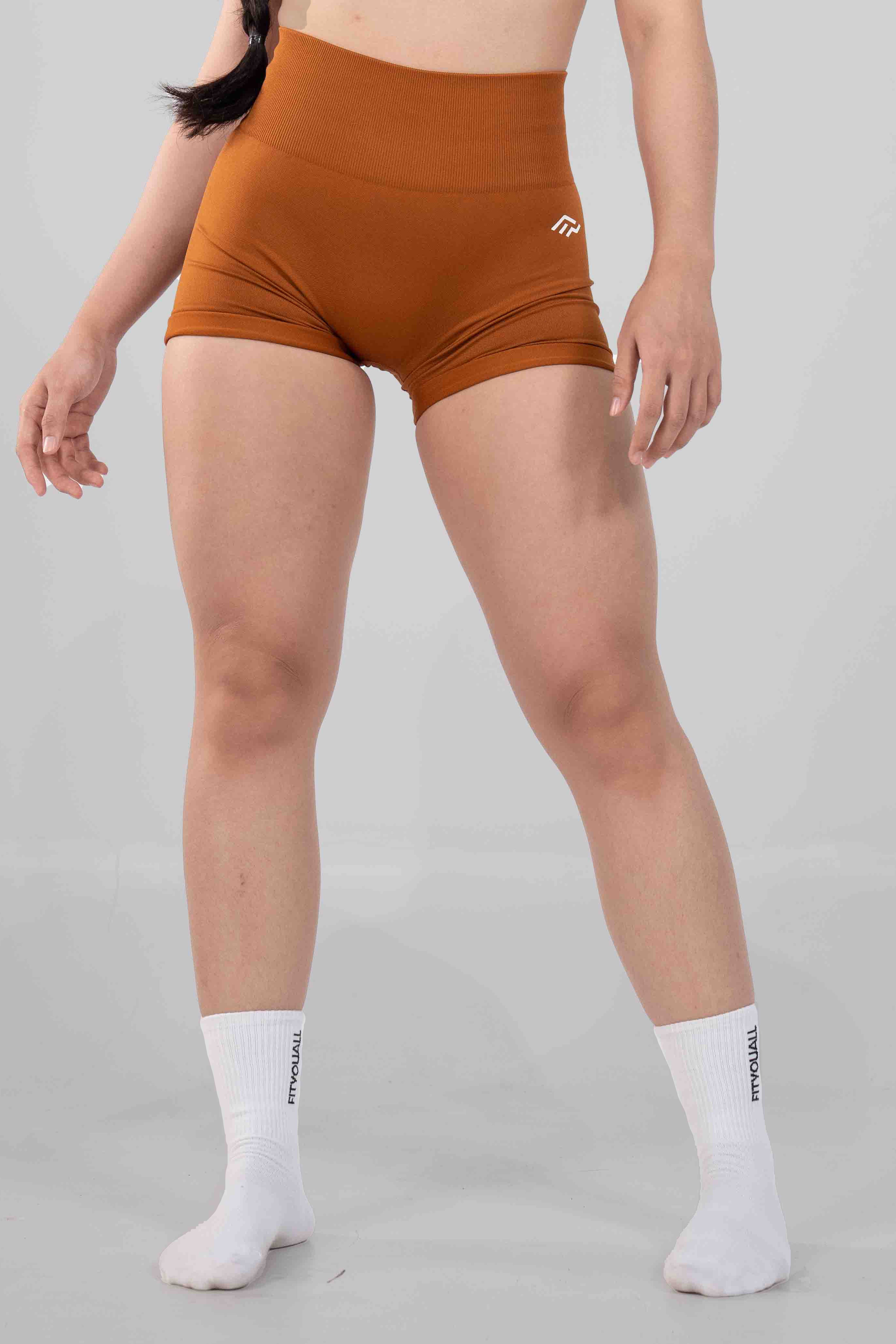Quần Biker Shorts Seed - Caramel