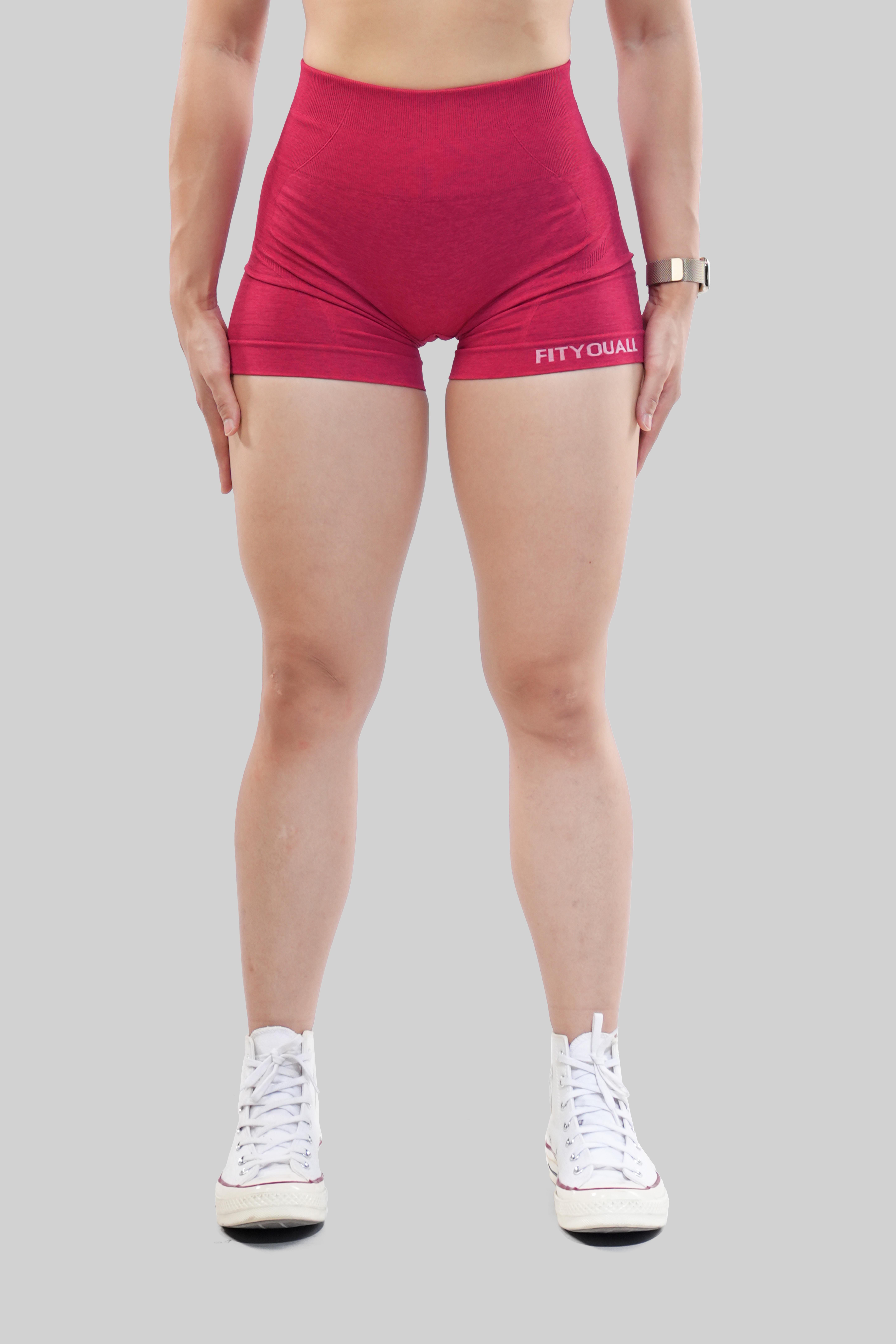 Quần Shorts EmpowHer Seamless - Viva Magenta