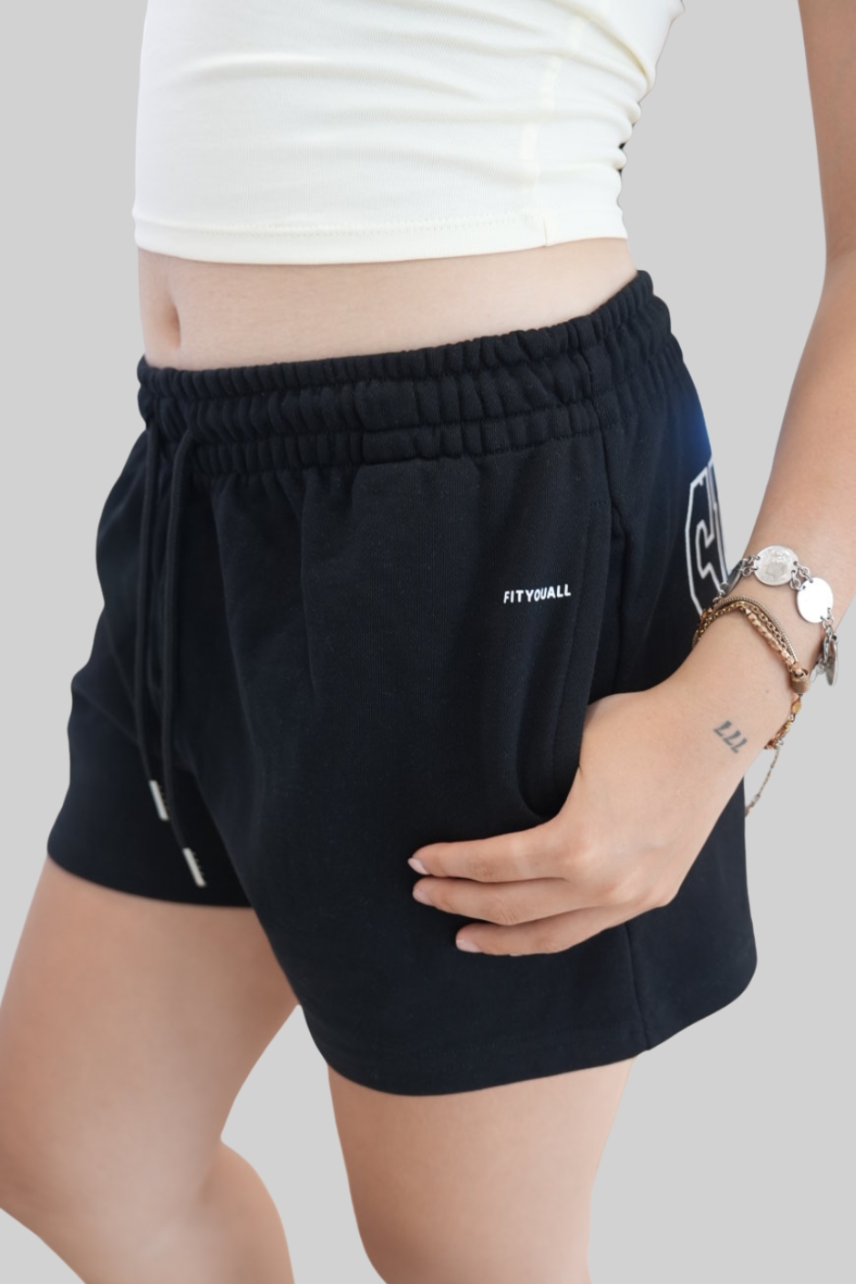 Quân Shorts Nỉ SummerSquat - Đen