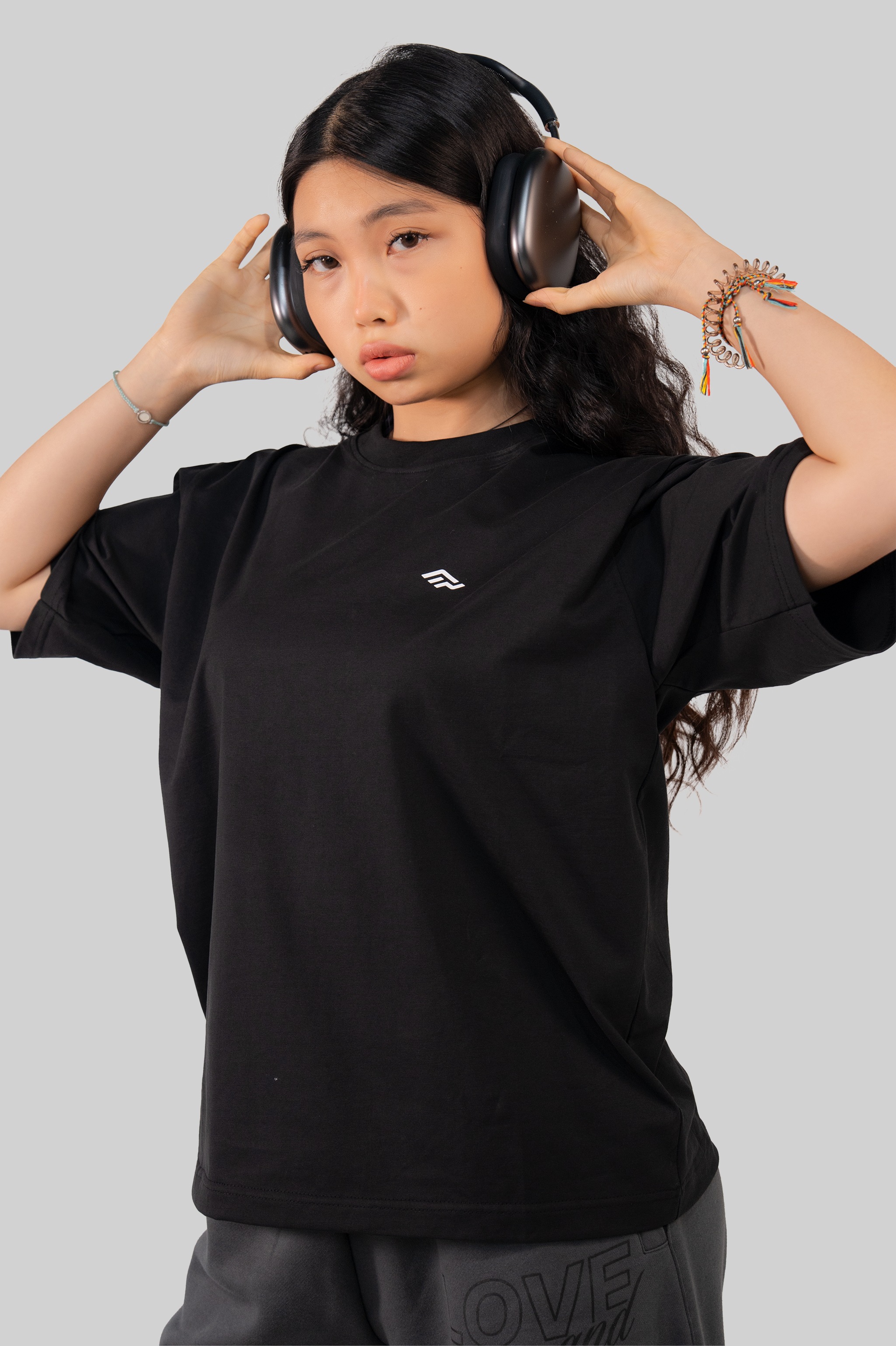 Áo Thun Thể Thao 4 Chiều Love & Fit - Đen