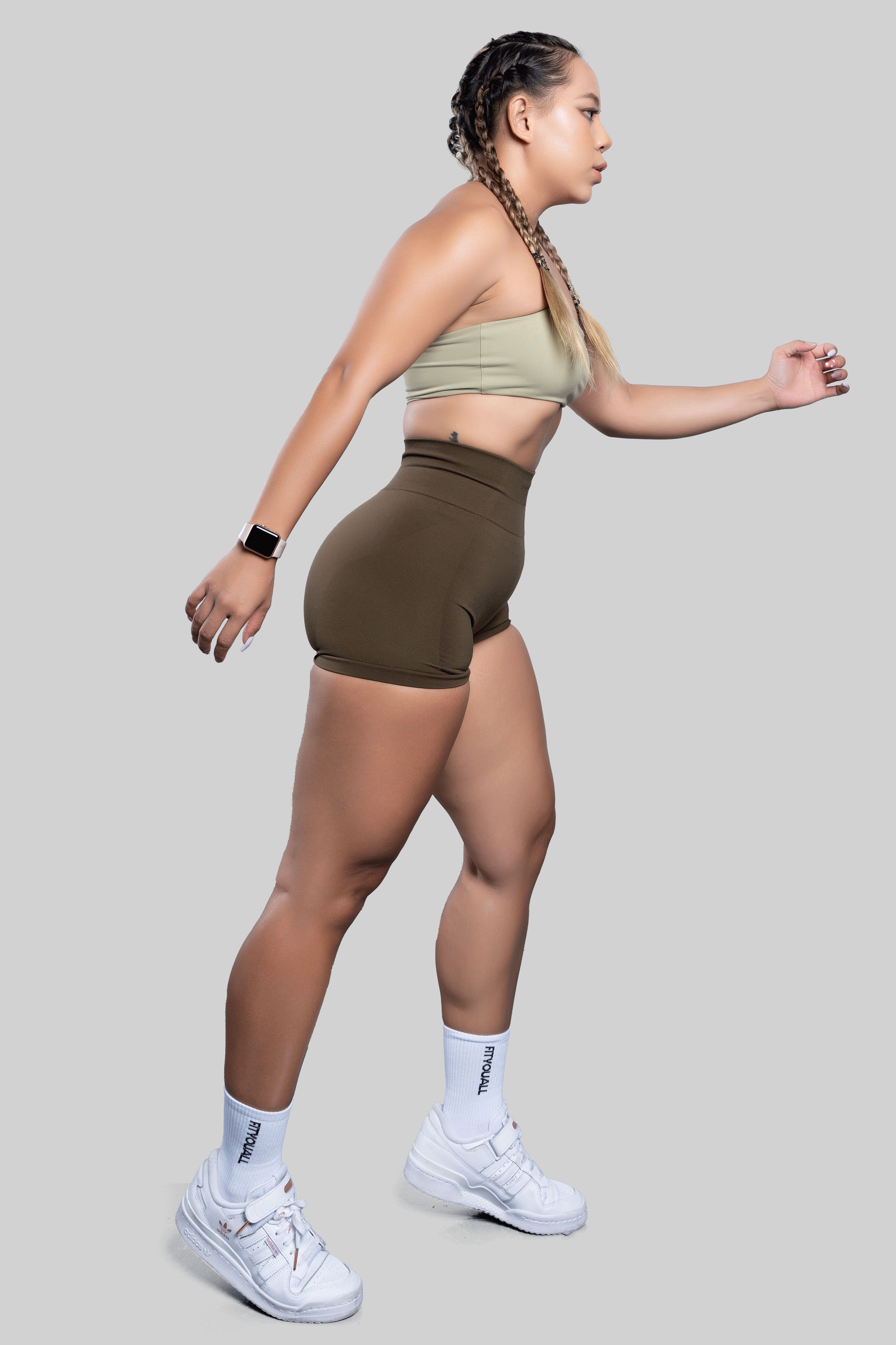 Áo Bandeau Lotus - Grayish Yellow