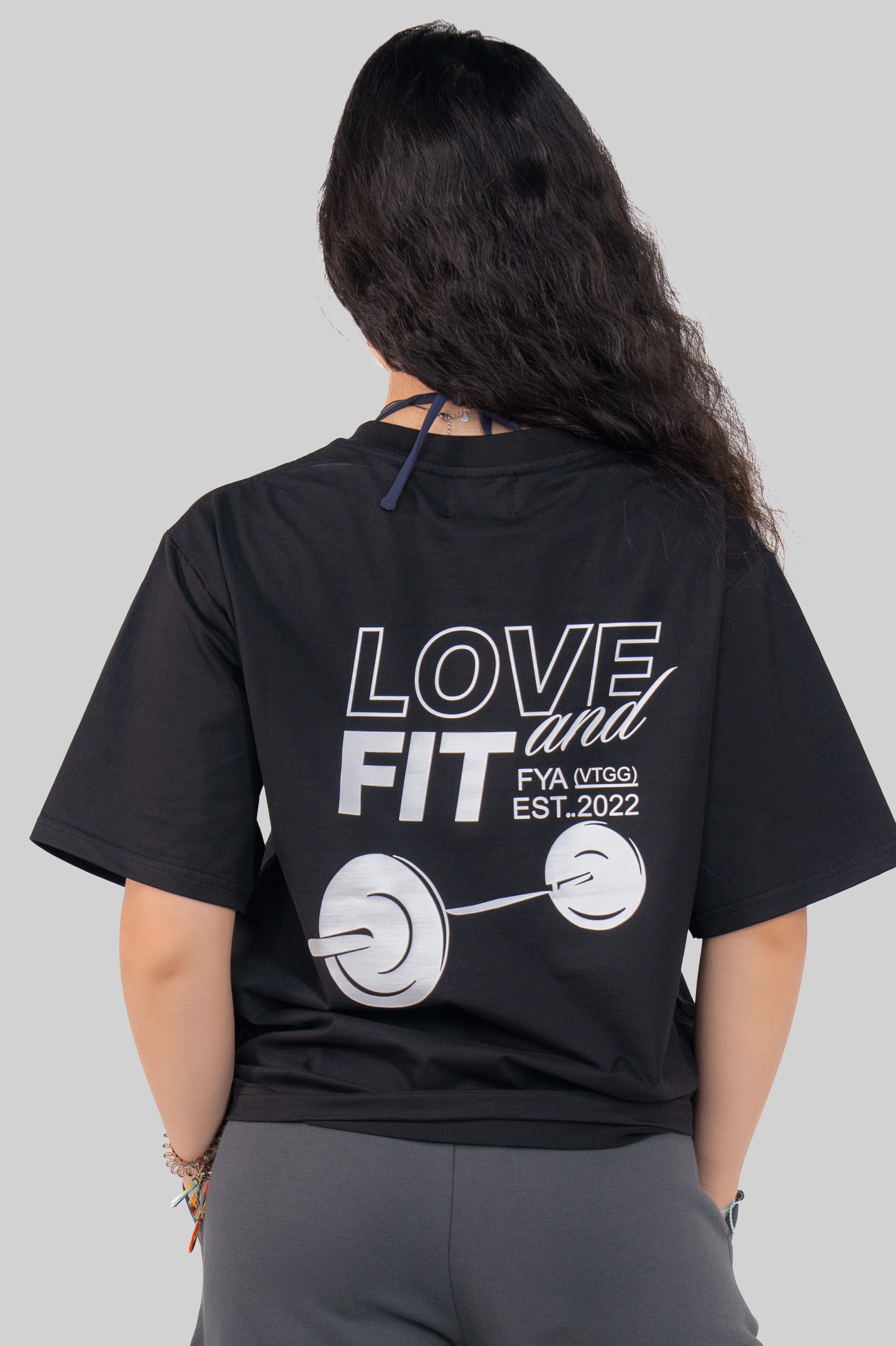 Áo Thun Thể Thao 4 Chiều Love & Fit - Đen