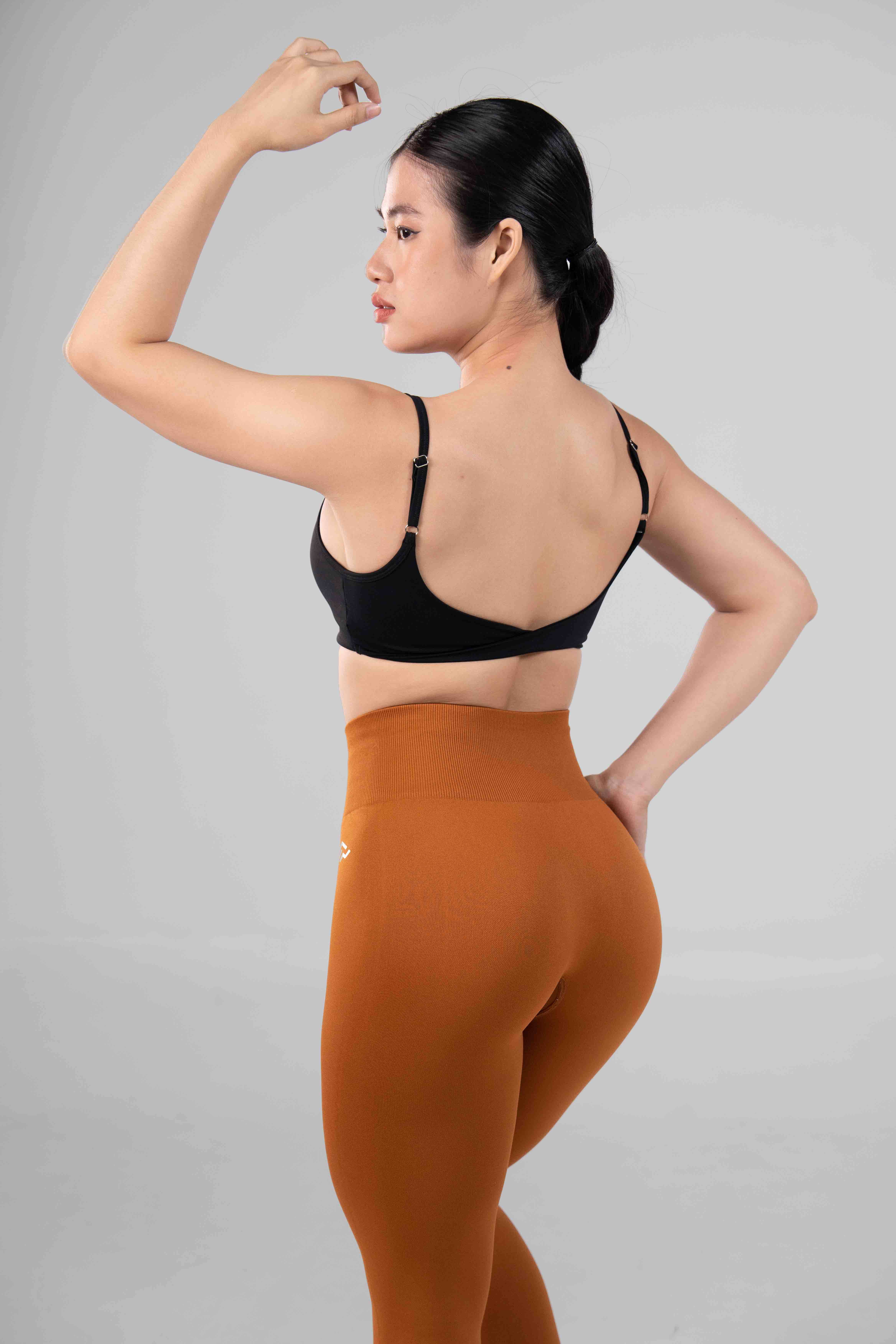 Quần Leggings Seed - Caramel