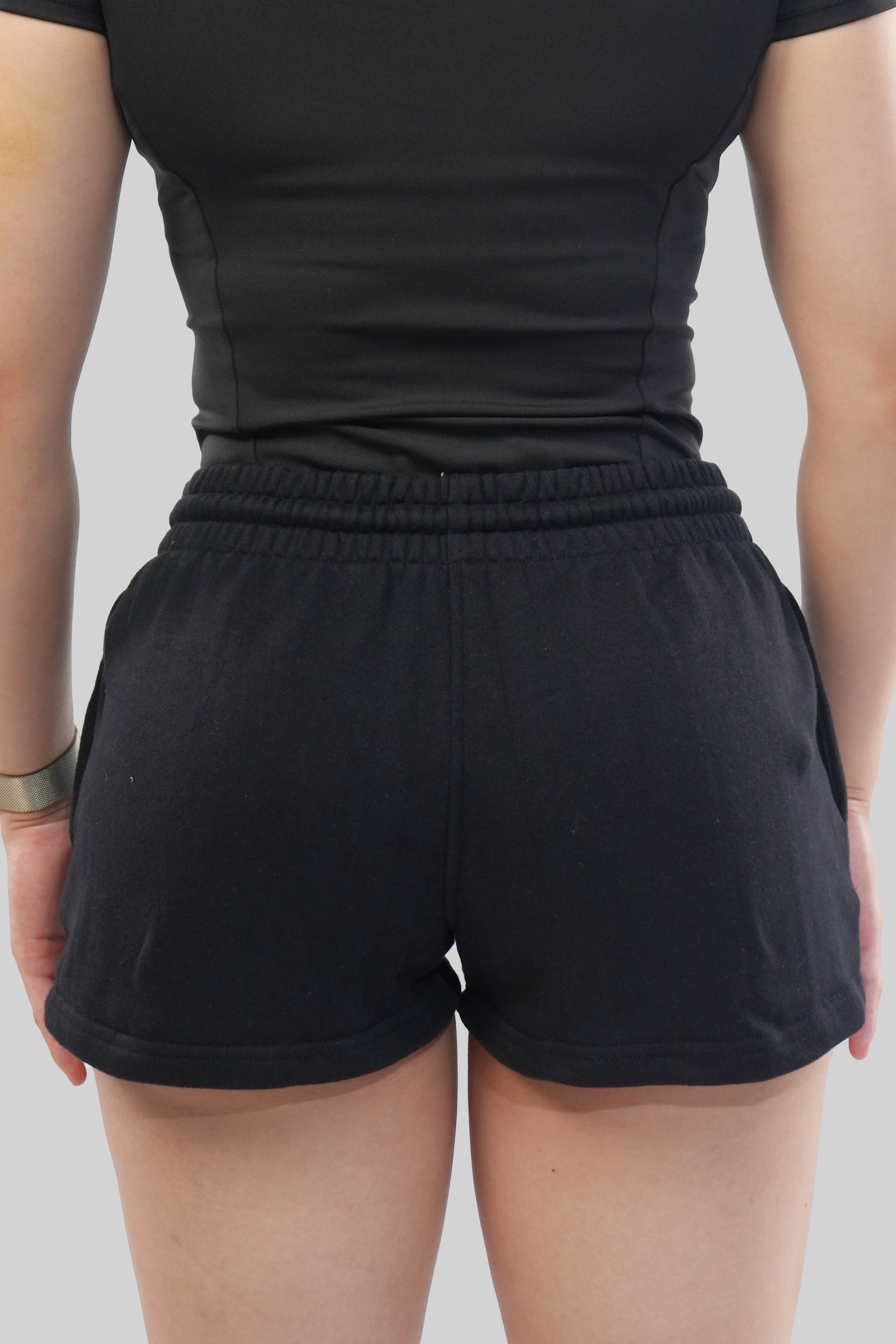 QUẦN SHORT NỈ EMPOWHER - ĐEN