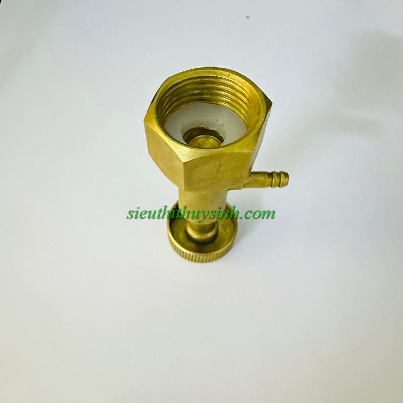 Van tinh chỉnh đồng CO2 (ren chuẩn 23) Aqua Home Siêu thị thủy sinh