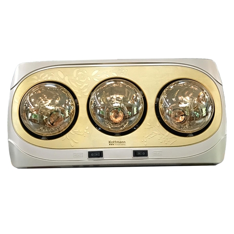 Đèn sưởi nhà tắm 3 bóng Kottmann K3BNV 825W