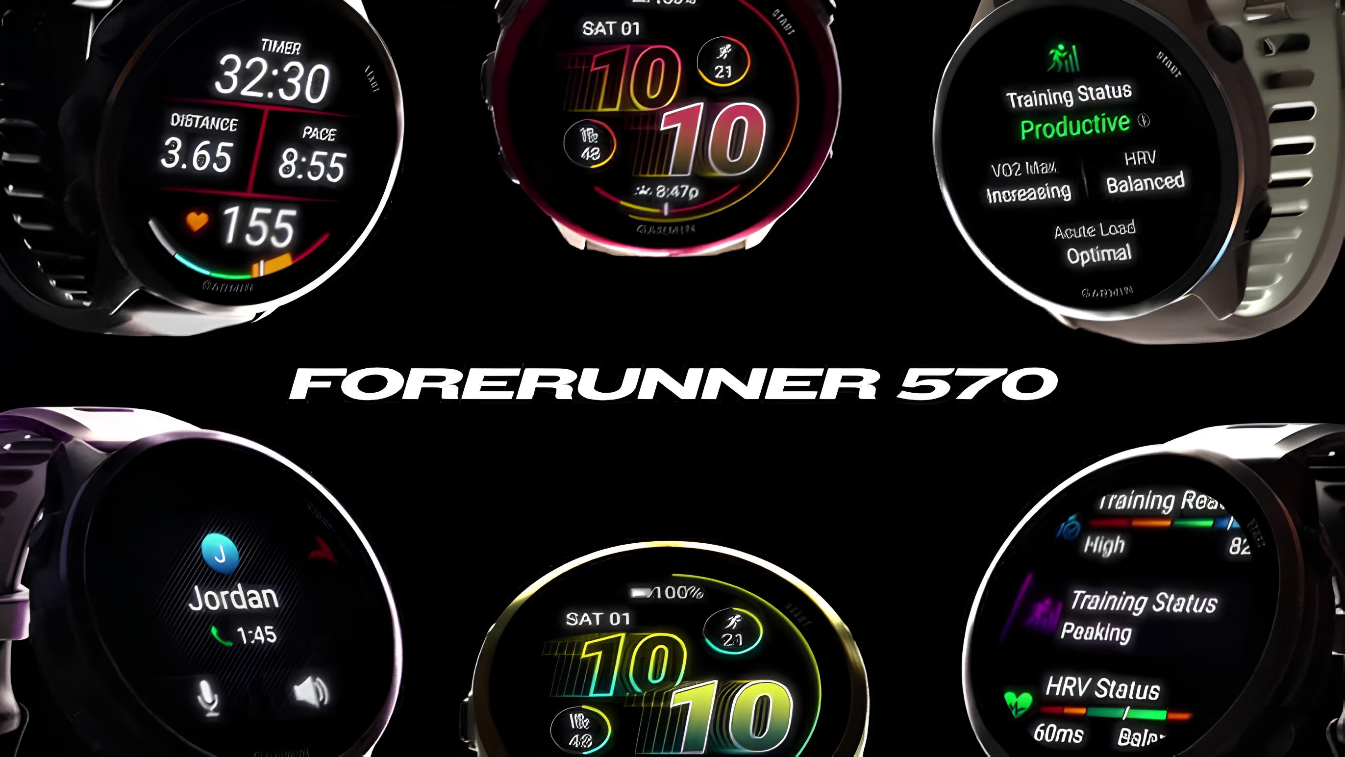 RÒ RỈ MỚI: GARMIN FORERUNNER 570 SẮP RA MẮT