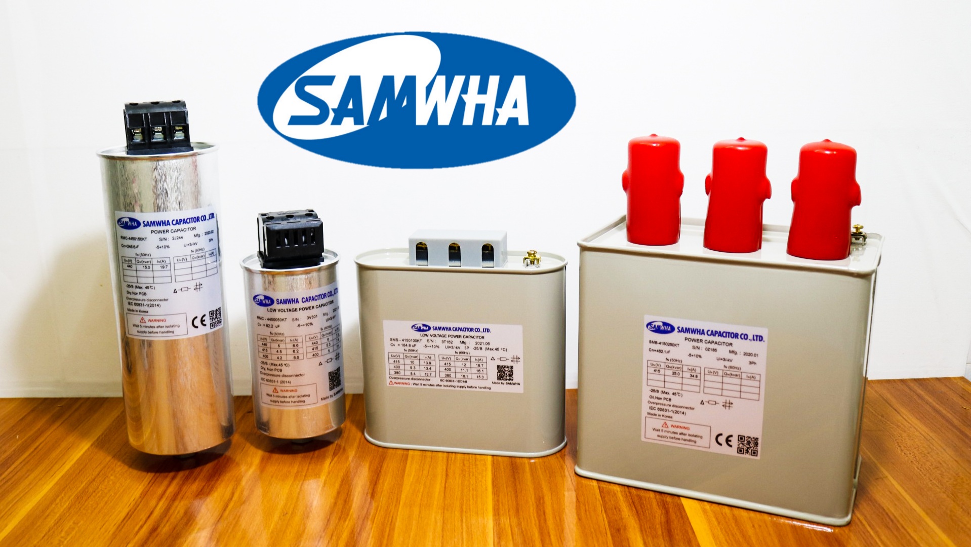 TỤ BÙ SAMWHA - GIẢI PHÁP TỐI ƯU CHO HỆ THỐNG ĐIỆN !