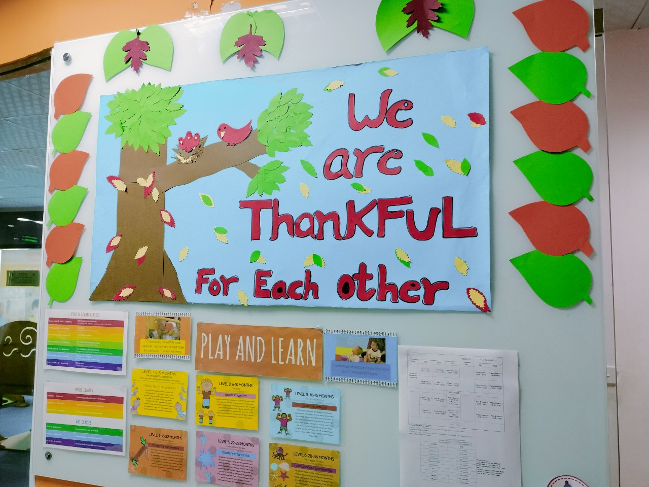 Tuần hoạt động chủ đề lễ Tạ Ơn Tuần hoạt động chủ đề lễ Tạ Ơn