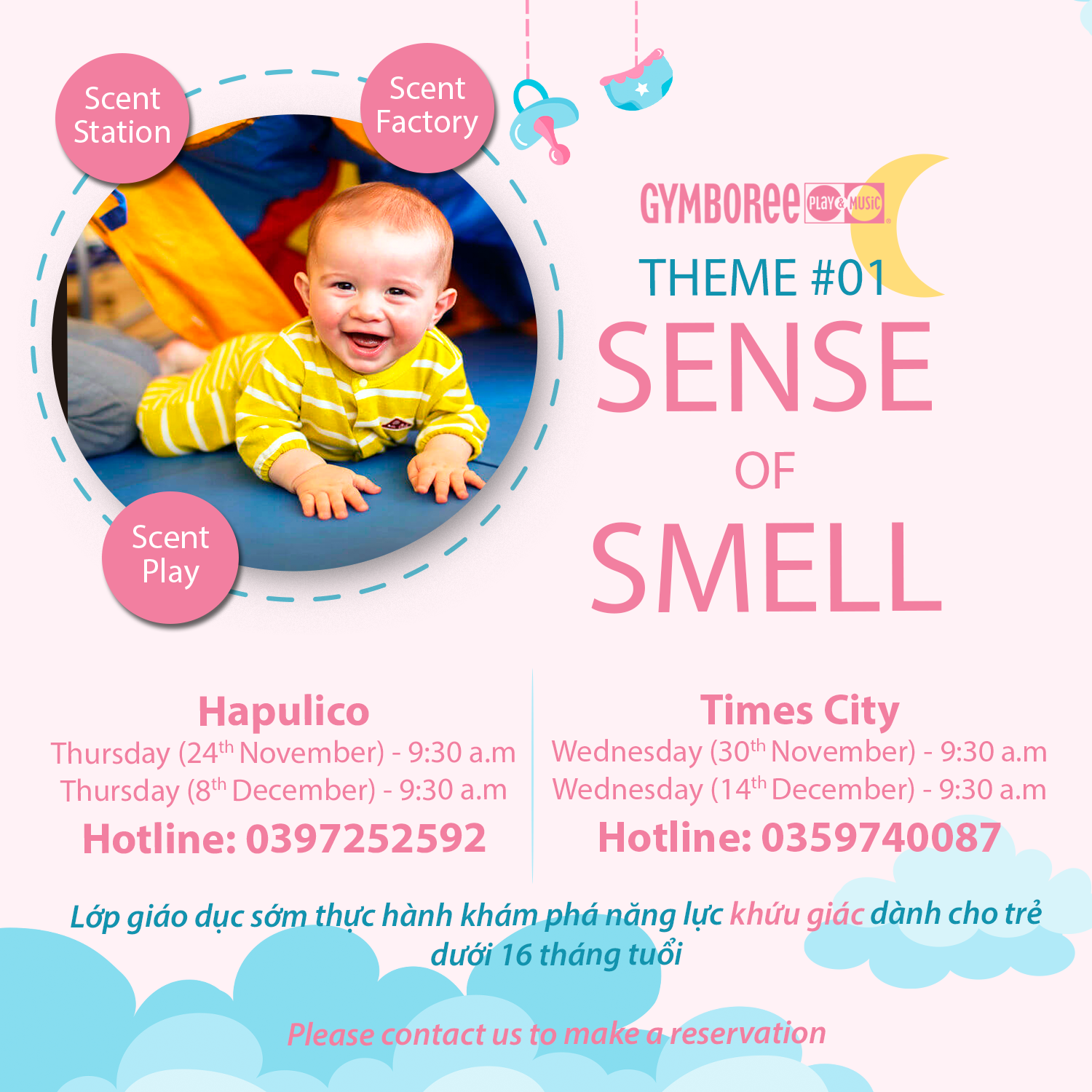 🥰LỚP SENSORY #01 - SENSE OF SMELL 11/2022 🥰LỚP SENSORY #01 - SENSE OF SMELL 11/2022