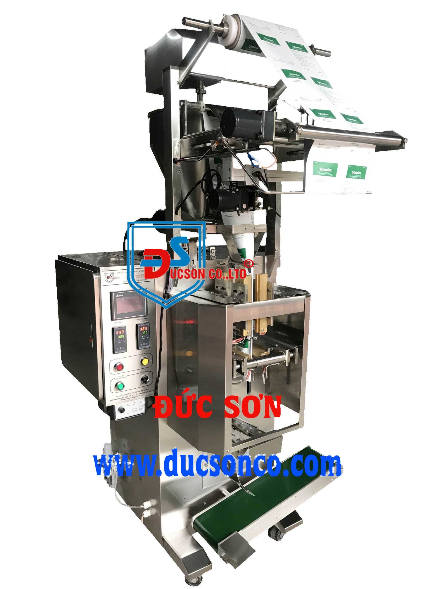 Máy đóng gói 4 cạnh dạng bột (100 - 150g)