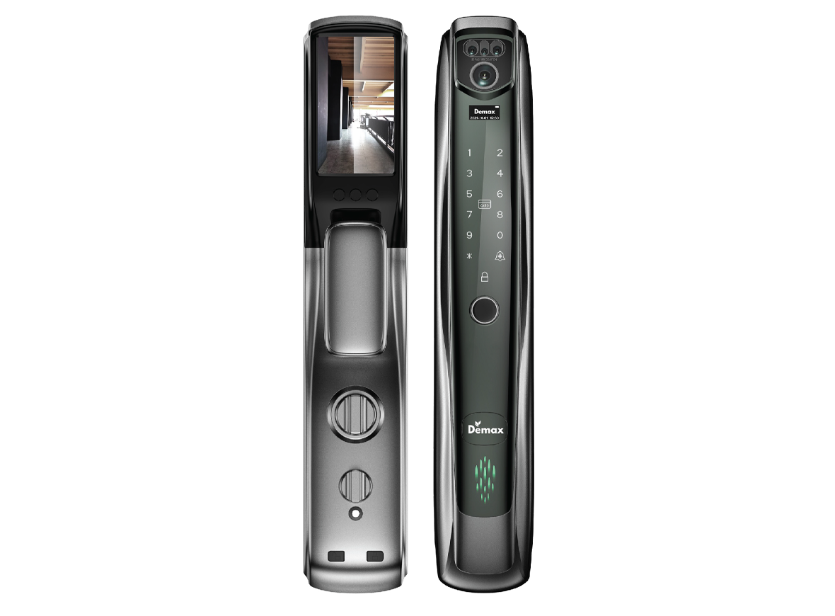 Khóa cửa nhận diện khuôn mặt Demax SL920 GS ID APP WIFI 6 Khóa cửa nhận diện khuôn mặt Demax SL920 GS