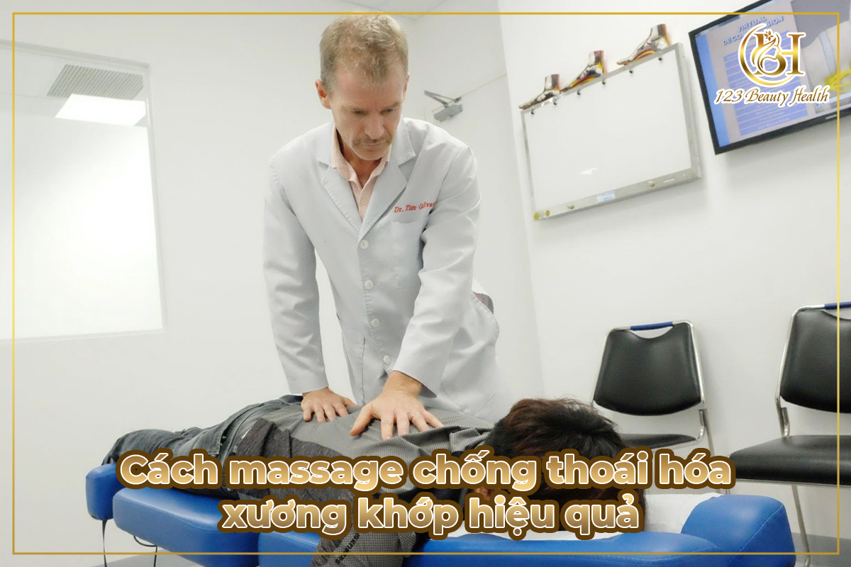 Cách massage chống thoái hóa xương khớp hiệu quả