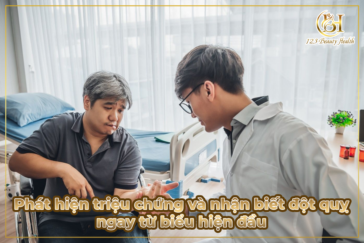 Phát hiện triệu chứng và nhận biết đột quỵ ngay từ biểu hiện đầu