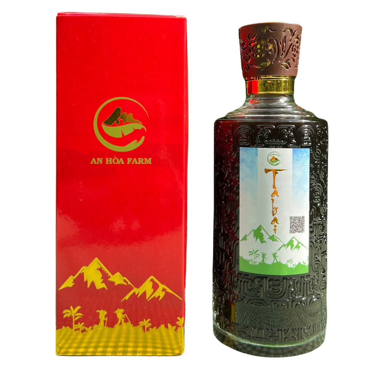 Mật Chuối Tabai hàng quý lên men tự nhiên lâu năm chai 680ml thương hiệu An Hòa Farm