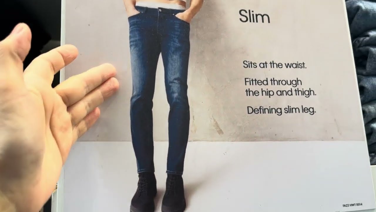 Cách Chọn Size Quần Jean Calvin Klein Chuẩn Form Mỹ (US Size)