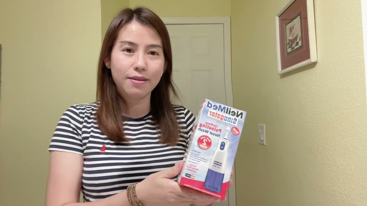 Sử dụng Máy thông rửa vệ sinh mũi NeilMed