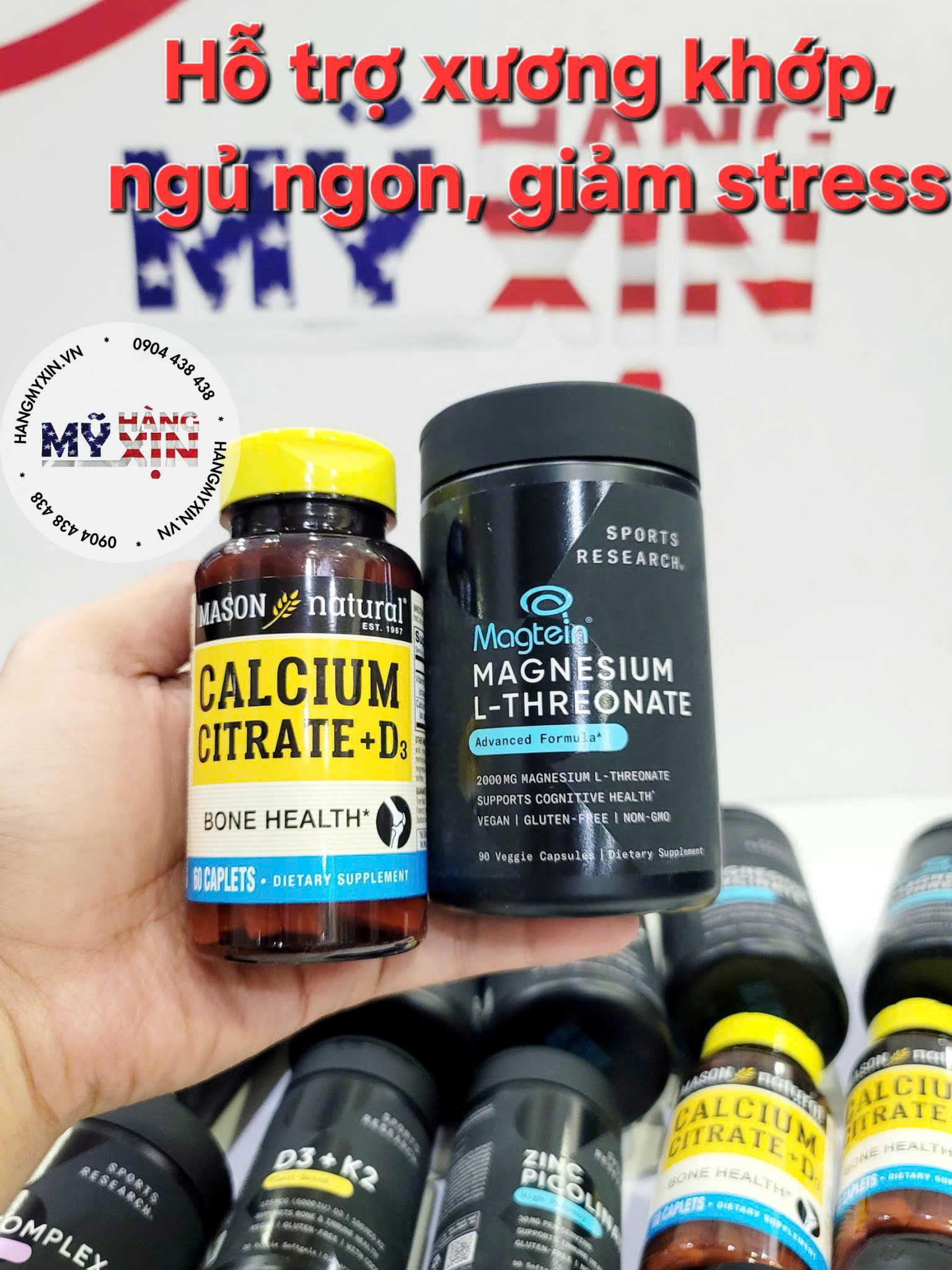 BỘ COMBO CHĂM SÓC TOÀN DIỆN- CHẮC KHỎE XƯƠNG, SÁNG TRÍ, NGỦ NGON, TĂNG ĐỀ KHÁNG